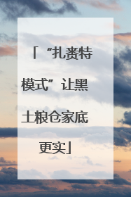 “扎赉特模式”让黑土粮仓家底更实