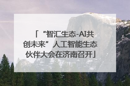 “智汇生态-AI共创未来”人工智能生态伙伴大会在济南召开