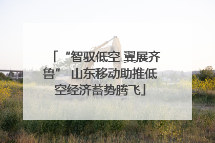 “智驭低空 翼展齐鲁” 山东移动助推低空经济蓄势腾飞