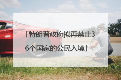 特朗普政府拟再禁止36个国家的公民入境