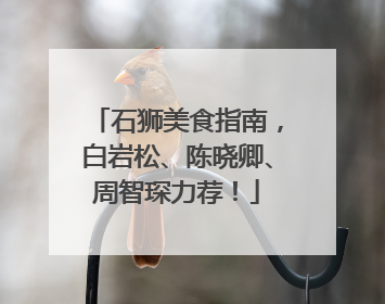 石狮美食指南，白岩松、陈晓卿、周智琛力荐！