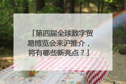 第四届全球数字贸易博览会来沪推介，将有哪些新亮点？