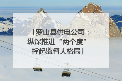 罗山县供电公司：纵深推进“两个度” 撑起监督大格局