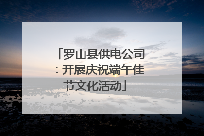 罗山县供电公司：开展庆祝端午佳节文化活动