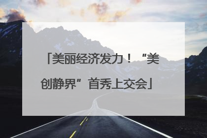 美丽经济发力！“美创静界”首秀上交会
