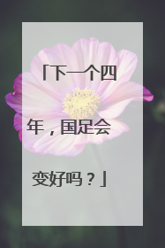 下一个四年，国足会变好吗？