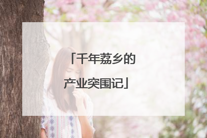 千年荔乡的产业突围记