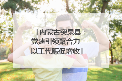 内蒙古突泉县：党建引领聚合力 以工代赈促增收