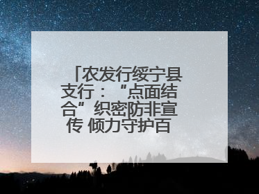 农发行绥宁县支行：“点面结合”织密防非宣传 倾力守护百姓“钱袋子”