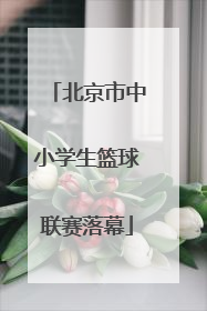 北京市中小学生篮球联赛落幕