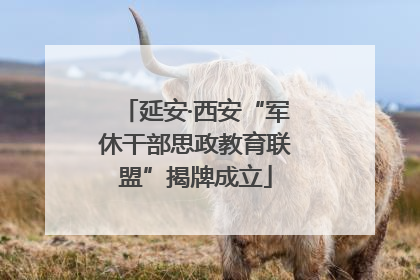延安·西安“军休干部思政教育联盟”揭牌成立