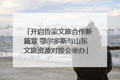 开启鲁蒙文旅合作新篇章 鄂尔多斯与山东文旅资源对接会举办