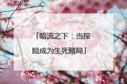 暗流之下：当探险成为生死赌局