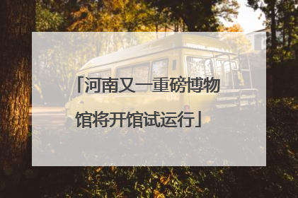 河南又一重磅博物馆将开馆试运行