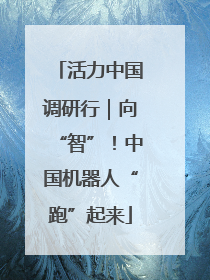 活力中国调研行｜向“智”！中国机器人“跑”起来