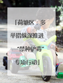 荷塘区：多举措纵深推进“禁种铲毒”专项行动