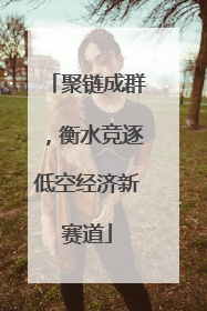 聚链成群，衡水竞逐低空经济新赛道