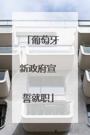 葡萄牙新政府宣誓就职