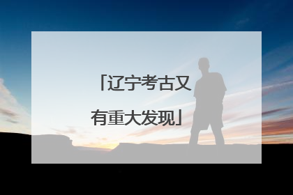 辽宁考古又有重大发现