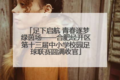 足下启航 青春逐梦绿茵场——合肥经开区第十三届中小学校园足球联赛圆满收官