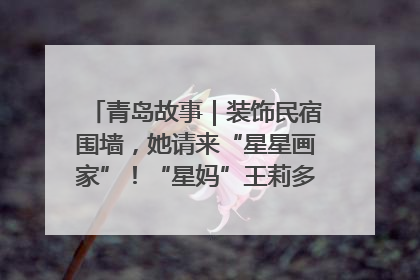 青岛故事｜装饰民宿围墙，她请来“星星画家”！“星妈”王莉多年探索孤独症融合教育，把民宿打造成特殊儿童活动站