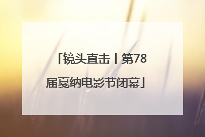 镜头直击丨第78届戛纳电影节闭幕