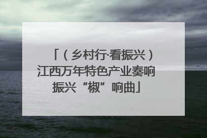 （乡村行·看振兴）江西万年特色产业奏响振兴“椒”响曲