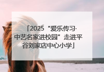 2025“爱乐传习·中艺名家进校园”走进平谷刘家店中心小学