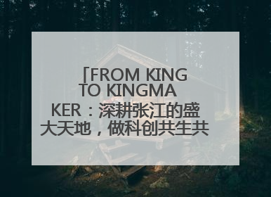 FROM KING TO KINGMAKER：深耕张江的盛大天地，做科创共生共荣体系的践行者